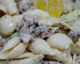 豚納豆めんたいの冷たいパスタサラダ作り方24写真