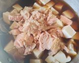 10分で簡単⭐️豆腐とツナの卵とじ作り方5写真