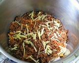 ★活力鍋で★「はごろも煮」缶の炊込みご飯作り方5写真