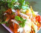 夏向き❉タイ料理店風ピリ辛揚げ卵サラダ作り方8写真
