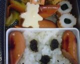 簡単キャラ弁♪犬？くま？何でもOK♪作り方4写真