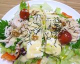 フレッシュ野菜と豆腐の和風サラダ作り方7写真