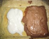 バナナチョコロールケーキ作り方8写真