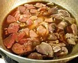 コク旨つゆしみ♪「鶏レバーのほっこり煮」作り方2写真