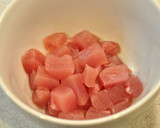 Wマグロのぷちぷち～卵サラダ仕立て♪作り方2写真