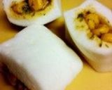 はんぺんポケット☆青海苔コーン醤油マヨ☆作り方3写真