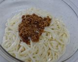 納豆ひしお de サラダうどん作り方4写真