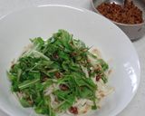納豆ひしお de サラダうどん作り方6写真