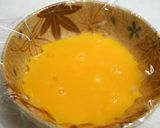 レンチンで卵ひとつ分の卵焼き作り方2写真