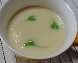 暑い夏グリンピースと豆乳入りビシソワーズ作り方10写真