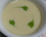 暑い夏＠愛と豆乳入り冷たいビシソワーズ作り方6写真
