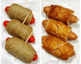 うちの味♤おでんや煮物に❣ウインナー巻き作り方1写真