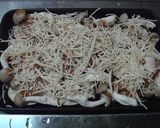 なすとシメジの味噌チーズ焼き作り方2写真