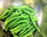 ☆いんげんのごま和え☆作り方1写真