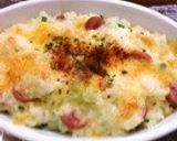 簡単朝ごはん♪豆乳ドリア作り方4写真