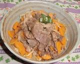 焼き肉に見える、牛肉の煮物作り方5写真