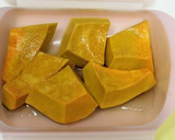 ルクエのぺティート　de　南瓜のそぼろ煮作り方1写真