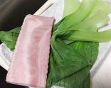 お弁当♥ベーコンの青梗菜巻き　簡単♪綺麗作り方1写真