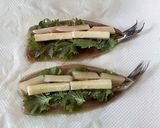 いわしの生姜大葉チーズサンド磯辺揚げ作り方3写真