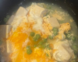 うすいえんどうと高野豆腐の卵とじ作り方4写真