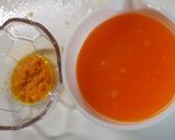 オレンジで鶏モモ肉の南蛮漬け作り方3写真