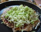 ホットプレートで簡単♬♪お好み焼き風ピザ作り方13写真