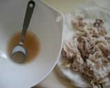 新生姜とみょうがのさっぱり豚しゃぶサラダ作り方5写真