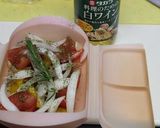 塩ラーメン de イタリアーメン作り方2写真