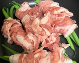 いんげん豆を使いたいから肉巻き作り方3写真