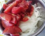 冷やしトマト和えサラダ作り方1写真