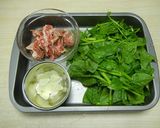 ツルムラサキと豚肉のエスニック炒め作り方1写真
