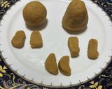 犬用犬型 さつまいもときなこのケーキ作り方4写真