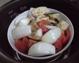 炊飯器で☆彡鶏のトマトスープ煮とゴハン作り方7写真