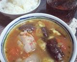 炊飯器で☆彡鶏のトマトスープ煮とゴハン作り方13写真