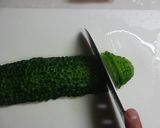 ゴーヤとシメジのスパゲティペペロンチーノ作り方1写真