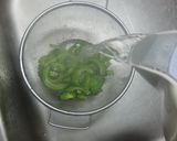 ゴーヤとシメジのスパゲティペペロンチーノ作り方3写真