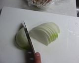 ゴーヤとシメジのスパゲティペペロンチーノ作り方4写真