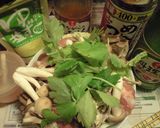 炊飯器で☆彡鶏の白菜スープ煮とゴハン作り方4写真