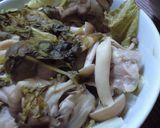 炊飯器で☆彡鶏の白菜スープ煮とゴハン作り方12写真