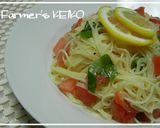 【農家のレシピ】トマトの冷製パスタ作り方4写真