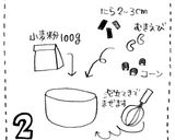 カリカリおいしい♪【えびの薄焼きチヂミ】作り方2写真