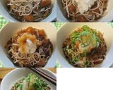 蜂蜜梅つゆ✿茸おろし冷蕎麦作り方8写真