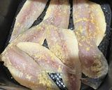 ノンフライヤー骨まで食べられる真鯵フライ作り方4写真