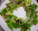 フレッシュ野菜の和風サラダそば作り方5写真