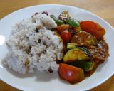 夏野菜カレーと肉じゃが作り方6写真