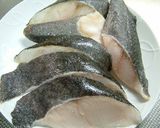 ✿銀だらと新じゃがの煮物　我が家流✿作り方1写真