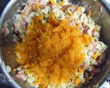 アメリカ田舎料理　ミートローフ作り方5写真