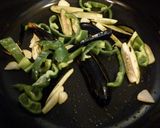 夏野菜とキャベツとアンチョビのパスタ作り方2写真