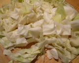 夏野菜とキャベツとアンチョビのパスタ作り方3写真