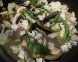 夏野菜とキャベツとアンチョビのパスタ作り方4写真
